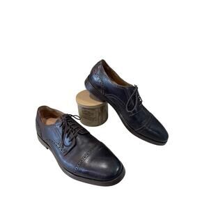 Cole Haan Grand OS Jefferson Men’s 8.5M Brown Leather Cap Toe Oxfords C23790